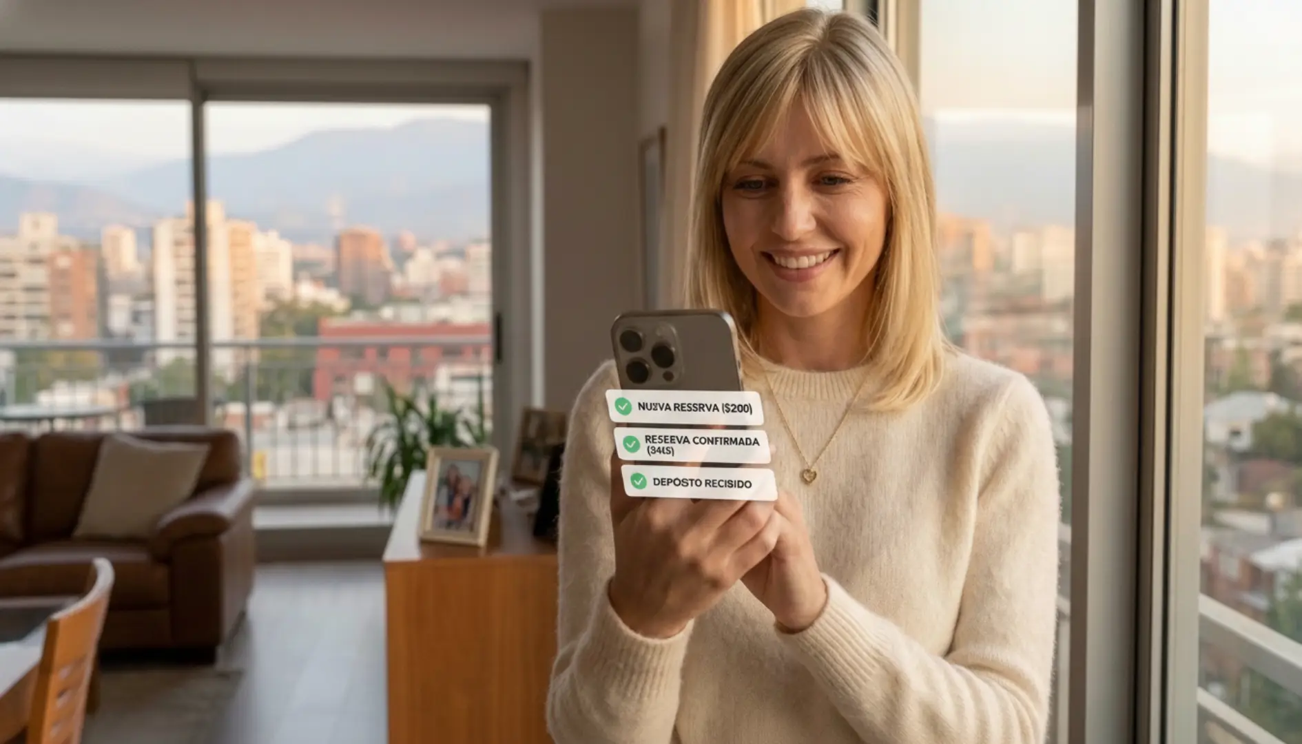 "3 reservas confirmadas. Todo el dinero es mío."